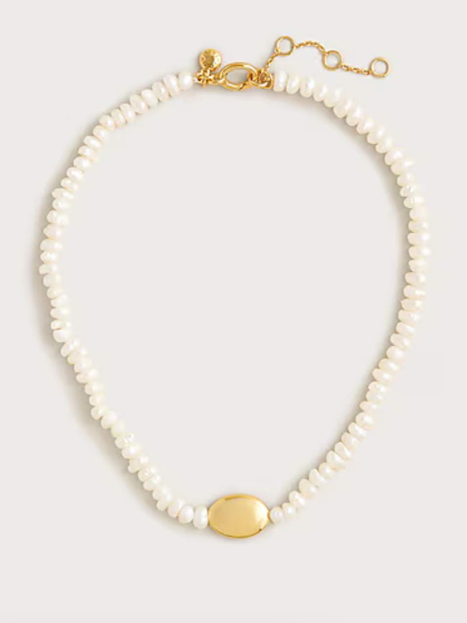 J. Crew Freshwater Pearl Orb Necklace